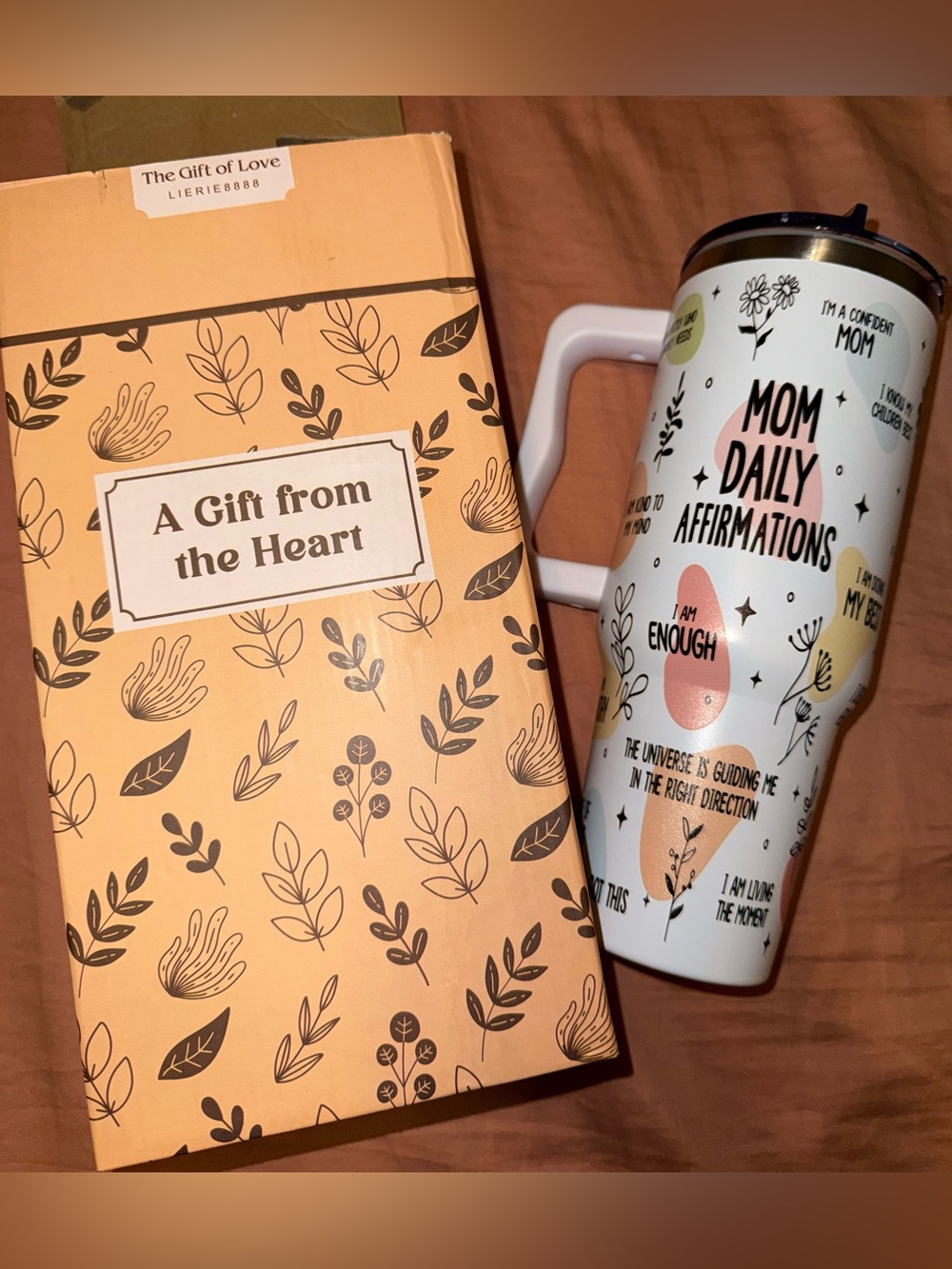 NEW Mom Daily Affirmations Tumbler